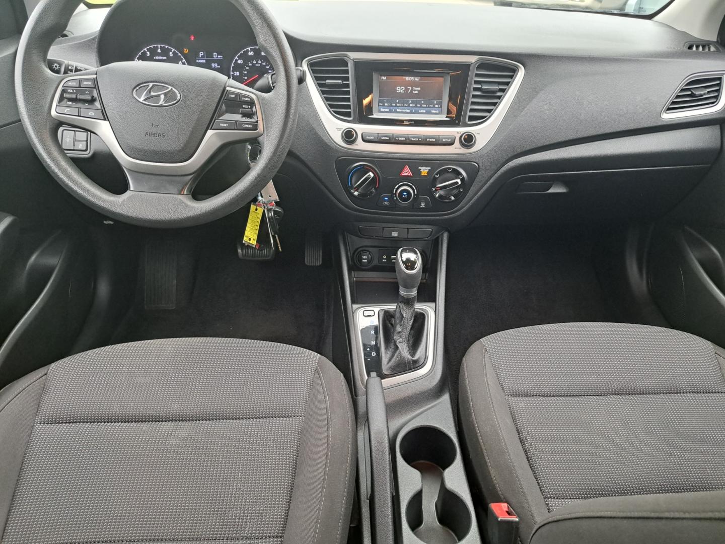 2020 Blue /GRAY Hyundai Accent SEL (3KPC24A61LE) , AUTOMATIC transmission, located at 1181 Aurora Rd, Melbourne, FL, 32935, (321) 241-1100, 28.132914, -80.639175 - Photo#4